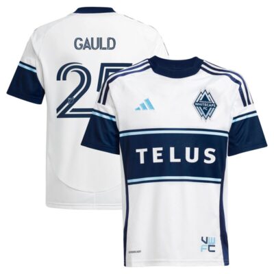 Ryan Gauld Vancouver Whitecaps FC Youth 2025 The Peak Replica Player Jersey - White