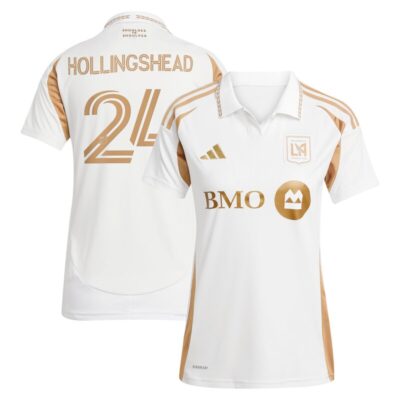 Ryan Hollingshead LAFC Women's 2025 Secondary Replica Player Jersey - White