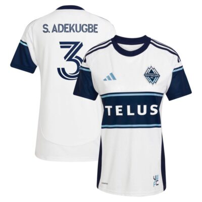 Samuel Adekugbe Vancouver Whitecaps FC Women's 2025 The Peak Replica Player Jersey - White
