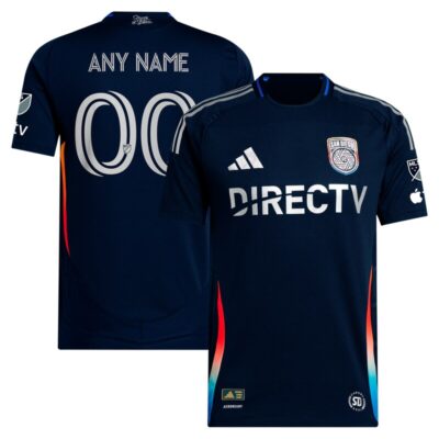 San Diego FC 2025 State of Flow Custom Jersey - Navy