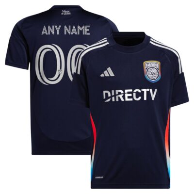 San Diego FC Youth 2025 State of Flow Replica Custom Jersey - Navy