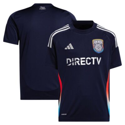 San Diego FC Youth 2025 State of Flow Replica Jersey - Navy
