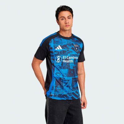 San Jose Earthquakes 2025 Headliner Replica Jersey - Black