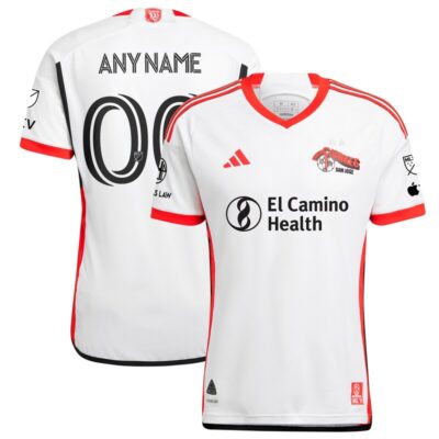 San Jose Earthquakes 2025 The 50 Kit Custom Jersey - White