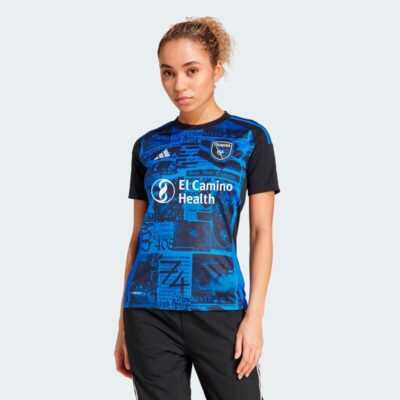 San Jose Earthquakes Women's 2025 Headliner Replica Jersey - Black
