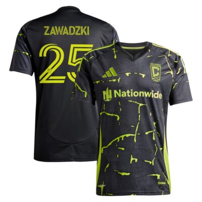 Sean Zawadzki Columbus Crew 2025 The Goosebumps Kit Replica Player Jersey - Black