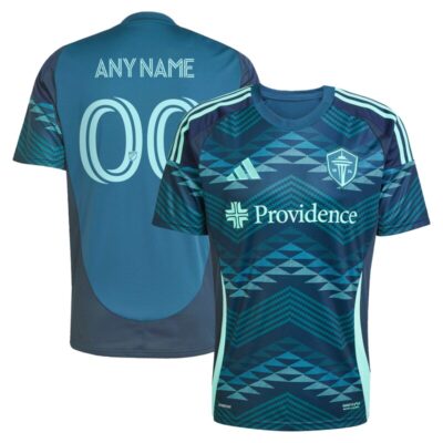 Seattle Sounders FC 2025 The Salish Sea Kit Replica Custom Jersey - Blue