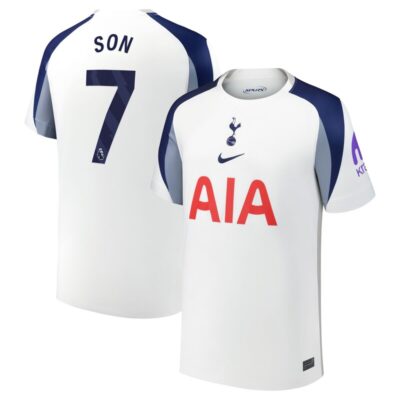 Son Heung-Min Tottenham Hotspur Youth 2025/26 Home Replica Jersey - White