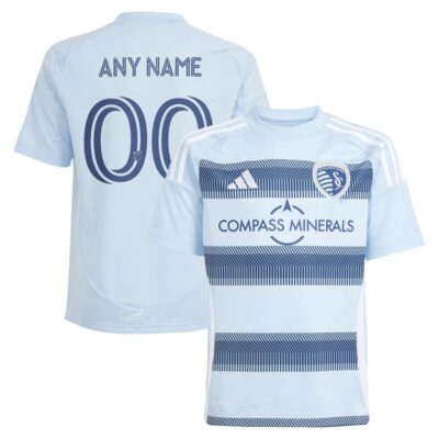 Sporting Kansas City Youth 2025 One KC Replica Custom Jersey - Light Blue