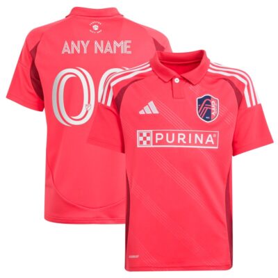 St. Louis City SC Youth 2025 Forever CITY Red Replica Custom Jersey - Red