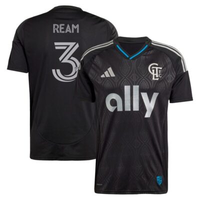 Tim Ream Charlotte FC 2025 Fortress Kit Replica Player Jersey - Black