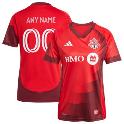 Toronto FC Women's 2025 Club Kit Replica Custom Jersey - Red