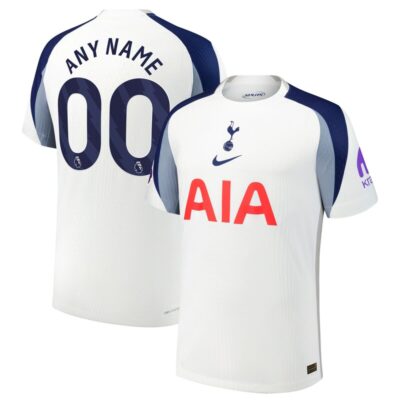 Tottenham Hotspur 2025/26 Home Custom Jersey - White