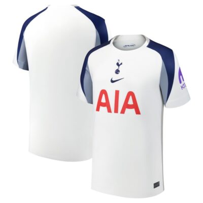 Tottenham Hotspur Youth 2025/26 Home Replica Jersey - White