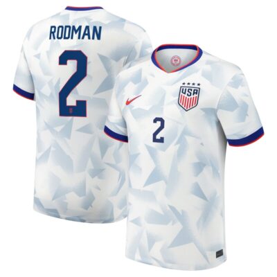 Trinity Rodman USWNT 2025 Home Replica Player Jersey - White