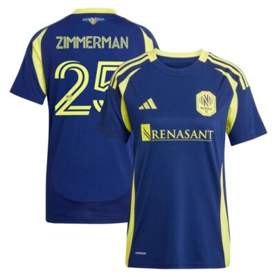 Walker Zimmerman Nashville SC Women's 2025 The Heart of Nashville Kit Replica Player Jersey - Navy