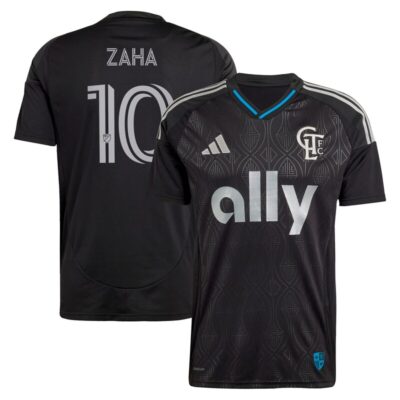 Wilfried Zaha Charlotte FC 2025 Fortress Kit Replica Player Jersey - Black