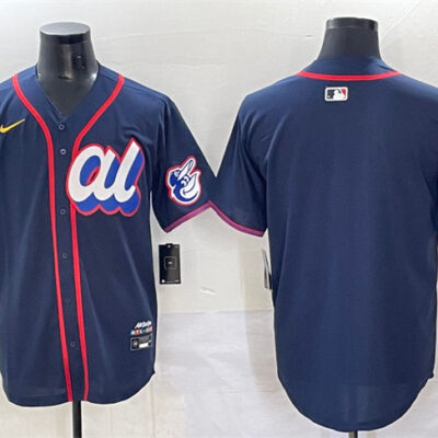 American League Baltimore Orioles Blank Navy 2025 All-Star Edition Limited Stitched Baseball Jersey