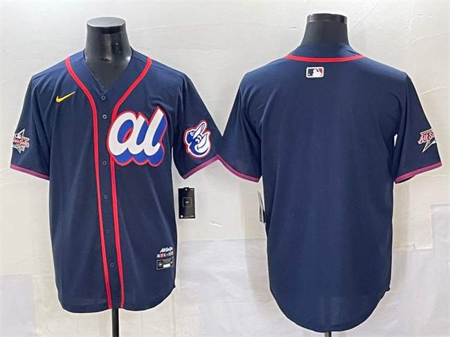 American League Baltimore Orioles Blank Navy 2025 All-Star Edition Limited Stitched Baseball Jersey