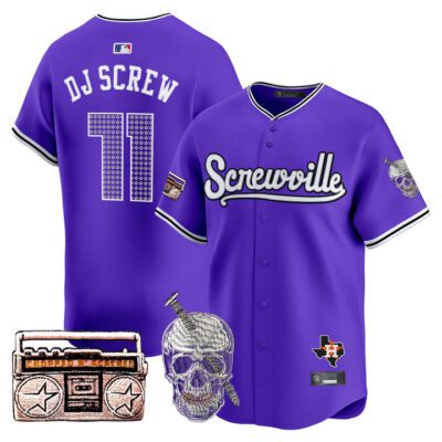 Astros DJ Screw 2025 Vapor Premier Limited Jersey Stitched Screw 1971