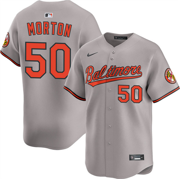 Baltimore Orioles #50 Charlie Morton Gray 2025 Limited Stitched Baseball Jersey