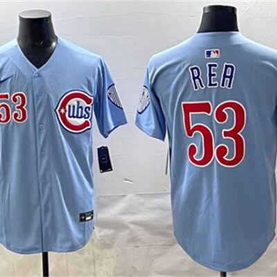 Chicago Cubs #53 Colin Rea Blue 2024/25 2nd Alternate Limited Stitched Baseball Jersey