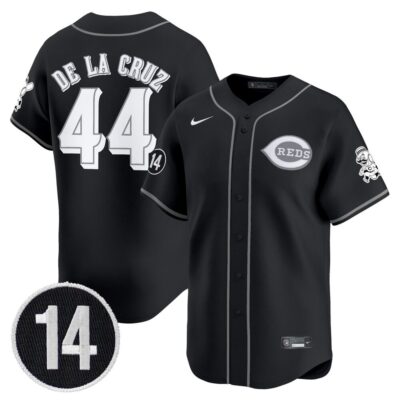 Cincinnati Reds 2025 Lights Out Vapor Premier Limited Jersey - Pete Rose Patch Stitched Elly De La Cruz