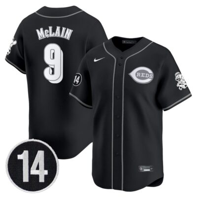 Cincinnati Reds 2025 Lights Out Vapor Premier Limited Jersey - Pete Rose Patch Stitched Matt McLain