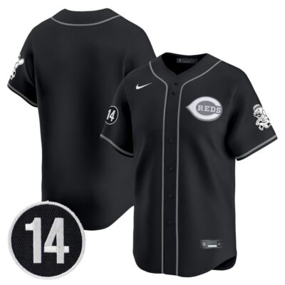Cincinnati Reds 2025 Lights Out Vapor Premier Limited Jersey - Pete Rose Patch Stitched Team