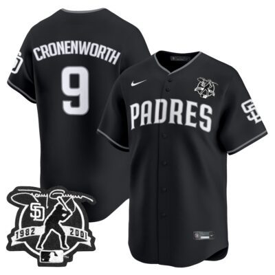San Diego Padres 2025 Lights Out Vapor Premier Limited Jersey Stitched Jake Cronenworth