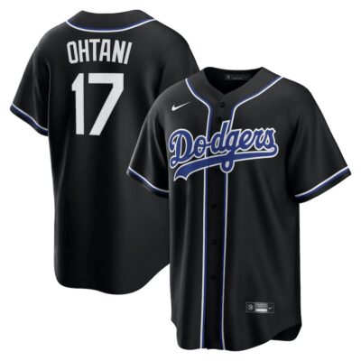 Shohei Ohtani Los Angeles Dodgers 2025 Lights Out Jersey Stitched Shohei Ohtani
