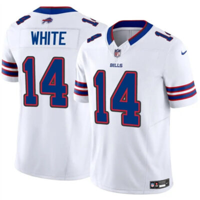 Buffalo Bills #14 Mike White White 2025 F.U.S.E. Vapor Untouchable Limited Football Stitched Jersey