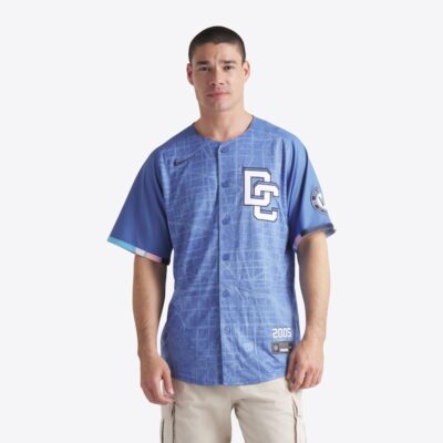 Men's Washington Nationals  Blue 2025 City Connect Limited Jersey