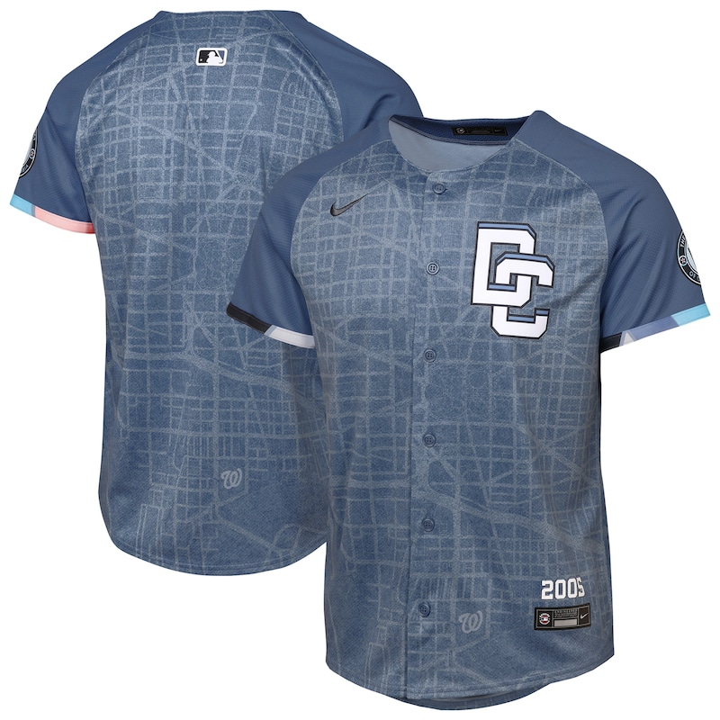 Youth Washington Nationals Blue 2025 City Connect Limited Jersey