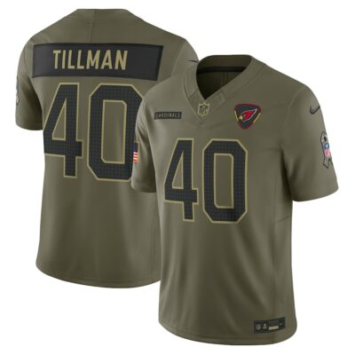 Pat Tillman Arizona Cardinals 2025 Salute to Service Retired Limited Jersey - Olive