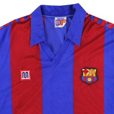 Alternative view of 1982-89 Barcelona Meyba Home Limited Jersey