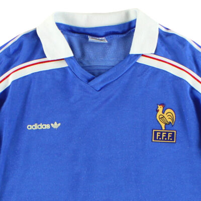 Alternative view of 1985-90 France Home Limited Jersey