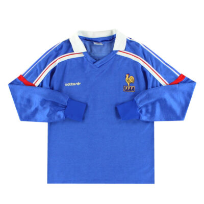 1985-90 France Home Limited Jersey