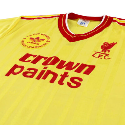 Alternative view of 1986-87 Liverpool 'Champions' Third Limited Jersey