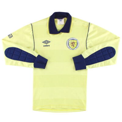 1986 Scotland Goalkeeper Limited Jersey #1 Y