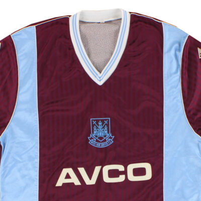 Alternative view of 1987-89 West Ham Home Limited Jersey