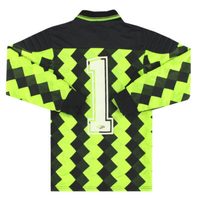 Alternative view of 1988-90 England Goalkeeper Limited Jersey #1 Y