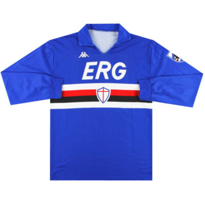 1988-90 Sampdoria Home Limited Jersey #18