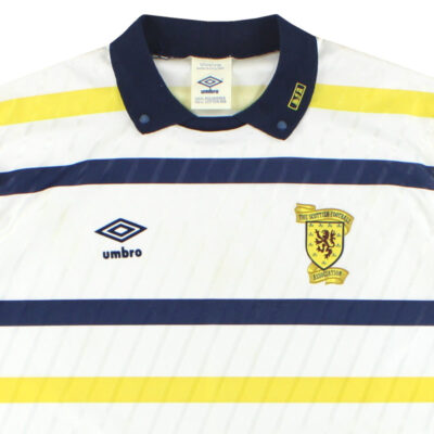 Alternative view of 1988-91 Scotland Away Limited Jersey