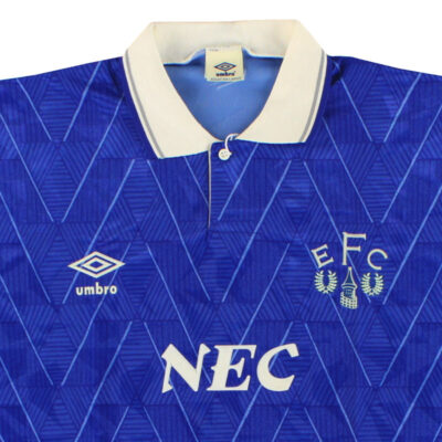 Alternative view of 1989-91 Everton Home Limited Jersey
