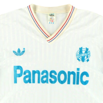 Alternative view of 1990-91 Olympique Marseille Home Limited Jersey