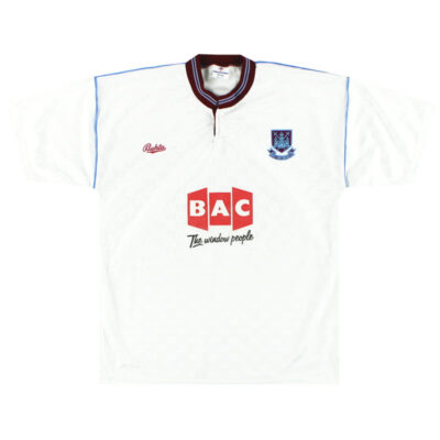 1990-91 West Ham Away Limited Jersey