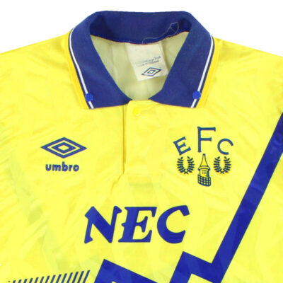 Alternative view of 1990-92 Everton Away Limited Jersey