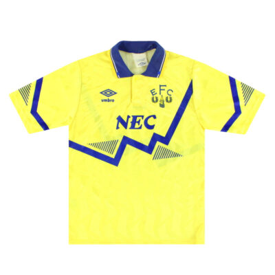 1990-92 Everton Away Limited Jersey