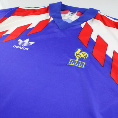 Alternative view of 1990-92 France Home Limited Jersey